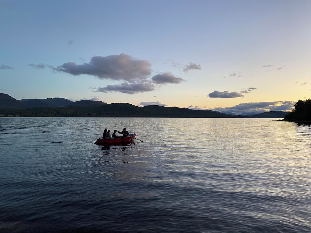 Aktivitäten wie Rudern Loch Rannoch Aktivitäten wie Rudern Loch Rannoch